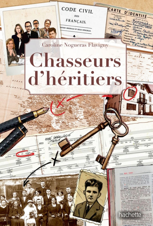 A paraître : Chasseurs d’héritiers de Caroline Nogueras Flavigny