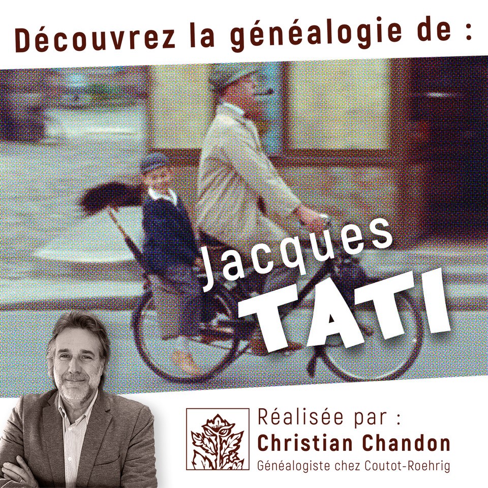 Découvrez la généalogie de… Jacques Tati